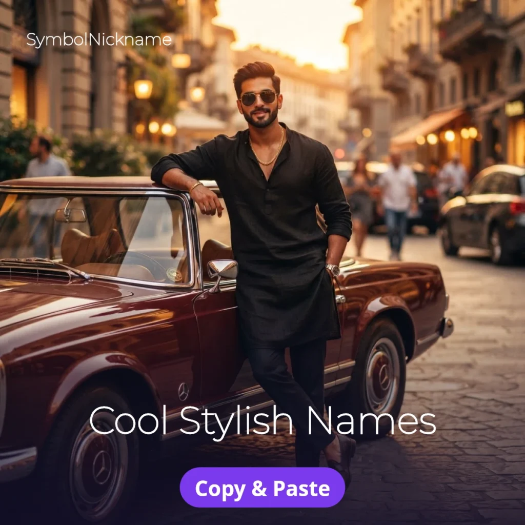 Cool stylish names ready to copy