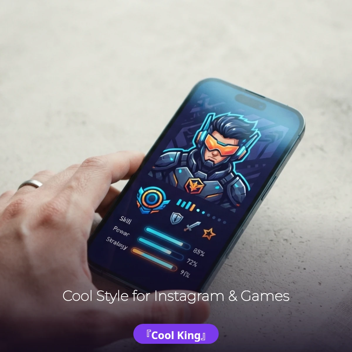 Cool name style for Instagram and games